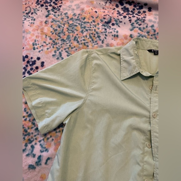 Stoic Adventure Performance Button Up Short Sleeve size Medium men’s - Picture 5 of 13